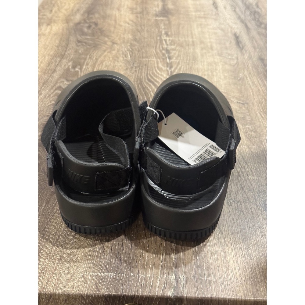 Nike Men’s Black Slip-On Clog with Heel Strap - Picture 6 of 9